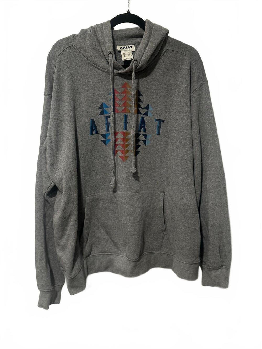 Ariat Gray Pullover Hoodie
